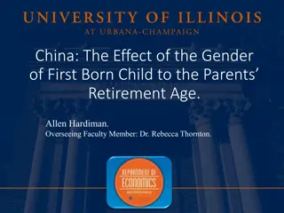 Impact of Gender of First-Born Child on Parents' Retirement Age in China