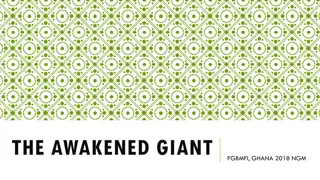 Unveiling the Significance of Being an Awakened Giant in FGBMFI Event - Ghana 2018