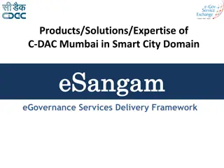 C-DAC Mumbai eSangam: Empowering Smart City Governance