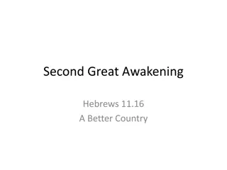 The Second Great Awakening: Revival and Transformation in 19th Century America