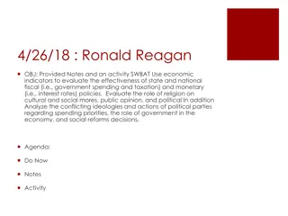 The Reagan Revolution: Ronald Reagan's Presidency and Impact