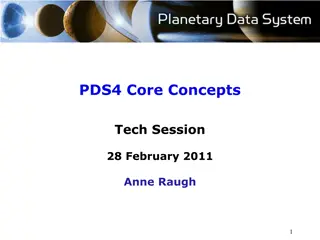 PDS4 Core Concepts