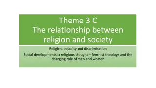 The Impact of Feminist Theology on Religion and Society