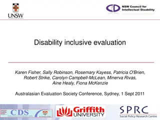 Enhancing Disability Inclusive Evaluation Practices for Better Outcomes