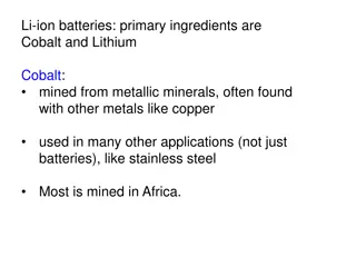 Environmental Impact of Cobalt Mining in Blackbird Mine Area