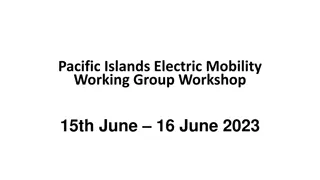 Kiribati Electric Mobility Workshop Highlights & Energy Sector Overview