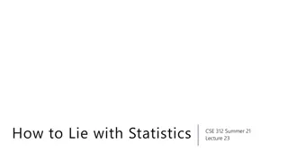 How to Lie with Statistics: Uncovering Deceptive Data Manipulation