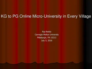 Revolutionizing Education: KG to PG Online Micro-Universities in Every Village