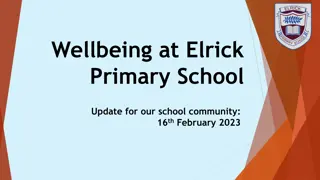 Wellbeing Update at Elrick Primary School - February 16th, 2023