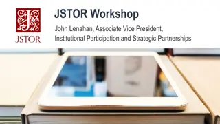 Exploring JSTOR's Impact on Student Engagement and Academic Research