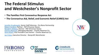 The Federal Stimulus Impact on Westchester's Nonprofit Sector