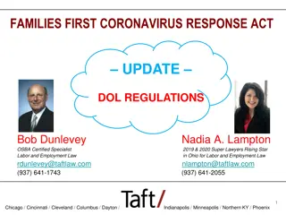 Families First Coronavirus Response Act Overview