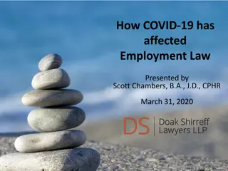 Impact of COVID-19 on Employment Law