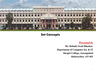 Set Concepts in Mathematics