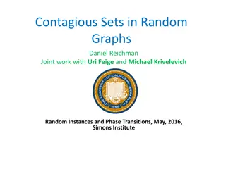 Analysis of Contagious Sets in Random Graphs