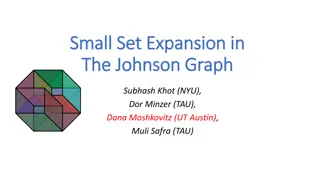 Small Set Expansion in Johnson Graphs