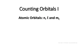 Atomic Orbitals: Counting, Subshells, Energies, and Electrons