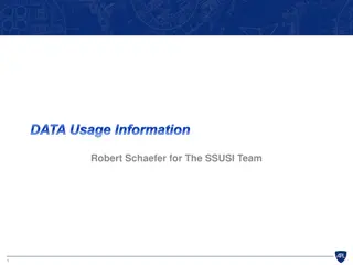 SSUSI Data Analysis: Variable Selection and Geolocation Techniques