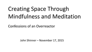 Exploring Mindfulness and Emotional Self-Control