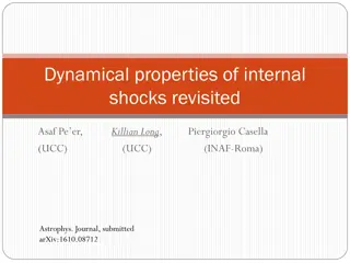 Revisiting Dynamical Properties of Internal Shocks in Astrophysics