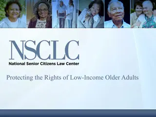 Advocating for the Rights of Low-Income Older Adults and LGBT Long-Term Care Consumers