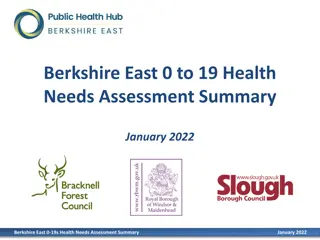 Berkshire East 0-19 Health Needs Assessment Summary