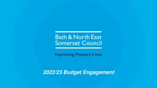 Overview of 2022/23 Budget Engagement and Proposals