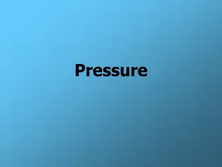 Pressure: Force, Area, and Application