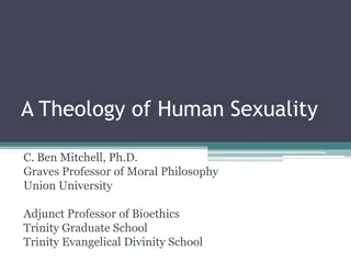 Exploring the Theology of Human Sexuality