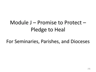 Efforts Towards Protecting Children and Healing Wounds - Module J Pledge