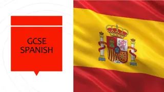 Overview of GCSE Spanish Curriculum and Assessment