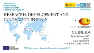 Research, Development, and Innovation in Spain - Overview