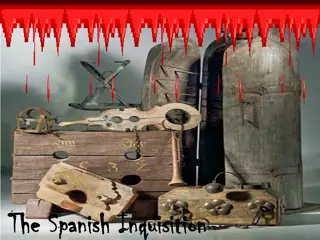 The Dark Period of the Spanish Inquisition