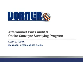 On-Site Conveyor Surveying and Parts Auditing Program