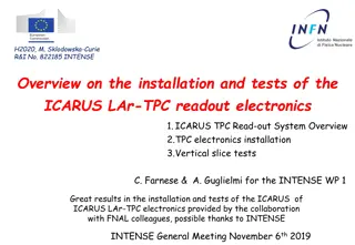 Overview of ICARUS LAr-TPC Installation and Testing