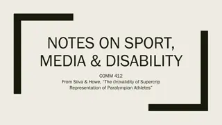 Rethinking Disability Representation in Media & Sports