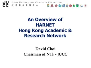 Overview of HARNET: Hong Kong Academic & Research Network