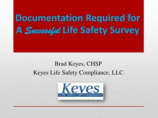 Documentation Requirements for Successful Life Safety Surveys