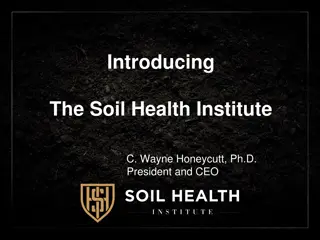 Soil Health for Sustainable Ecosystems