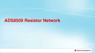 Resistor Network Simulation for CDAC Range in TINA Software