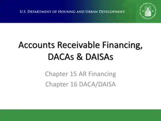 Overview of Accounts Receivable Financing and Intercreditor Agreements