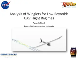 Analysis of Winglets for Low Reynolds UAV Flight Regimes