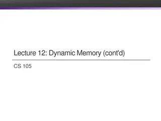 Dynamic Memory Allocation Strategies in CS