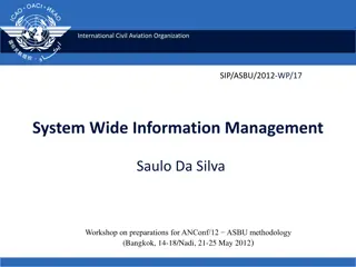 Revolutionizing Air Navigation Systems Through System Wide Information Management