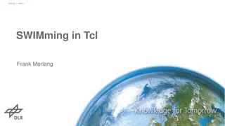 DLR.de Charts Overview: SWIMming in Tcl by Frank Morlang