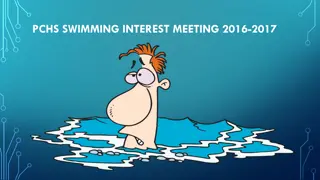 Panther Creek High School Swimming Interest Meeting 2016-2017