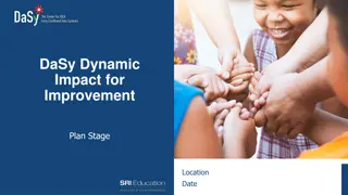 Dynamic Impact for Improvement Plan: Achieving SMART Outcomes