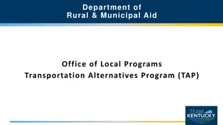 Rural and Municipal Aid Transportation Alternatives Program Overview