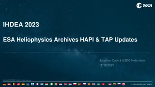 Advancements in Heliophysics Archives and TAP Updates