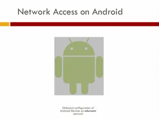 Android Network Access Configuration Guide for Eduroam Network